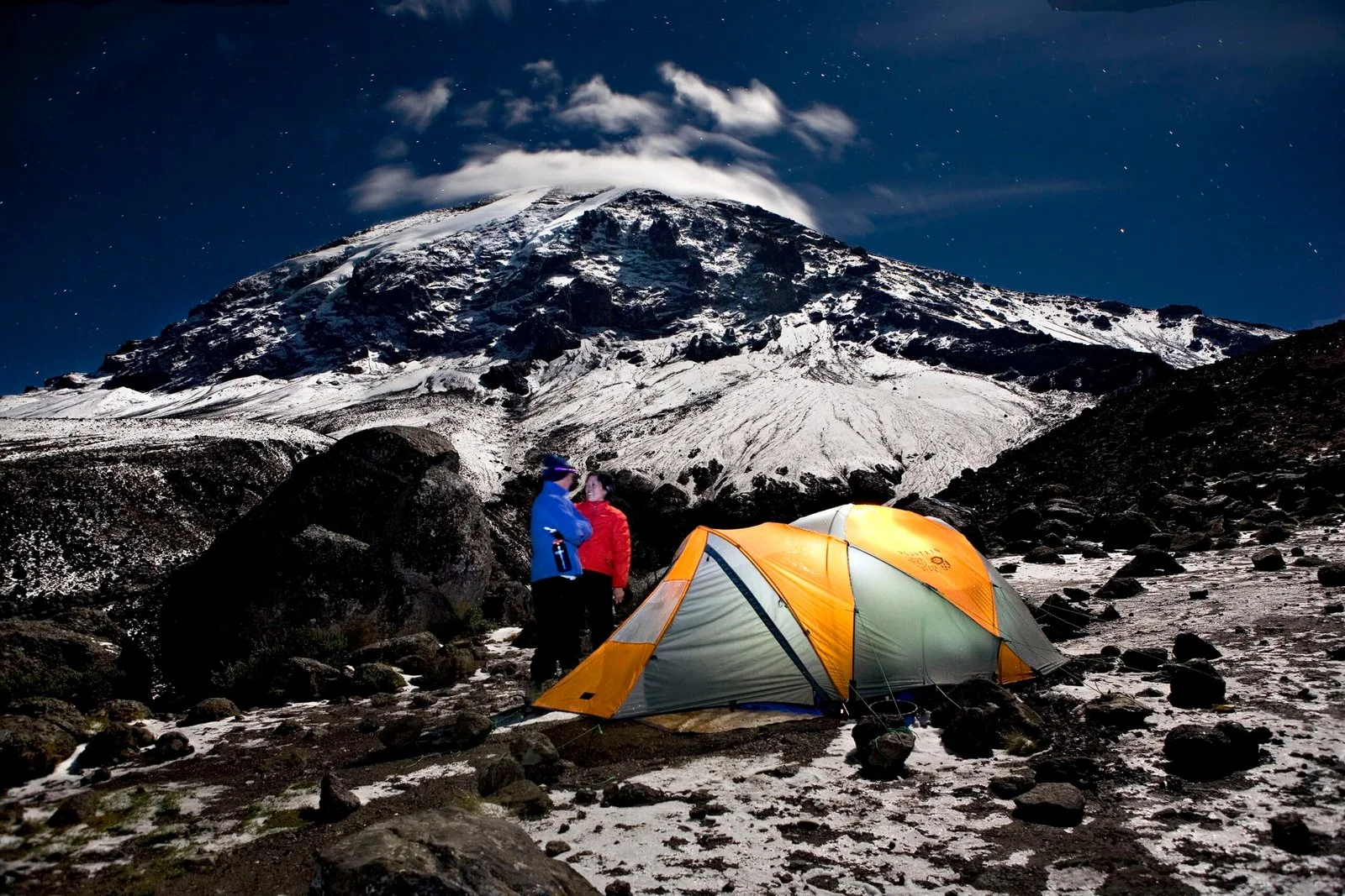 Kilimanjaro mountain camp